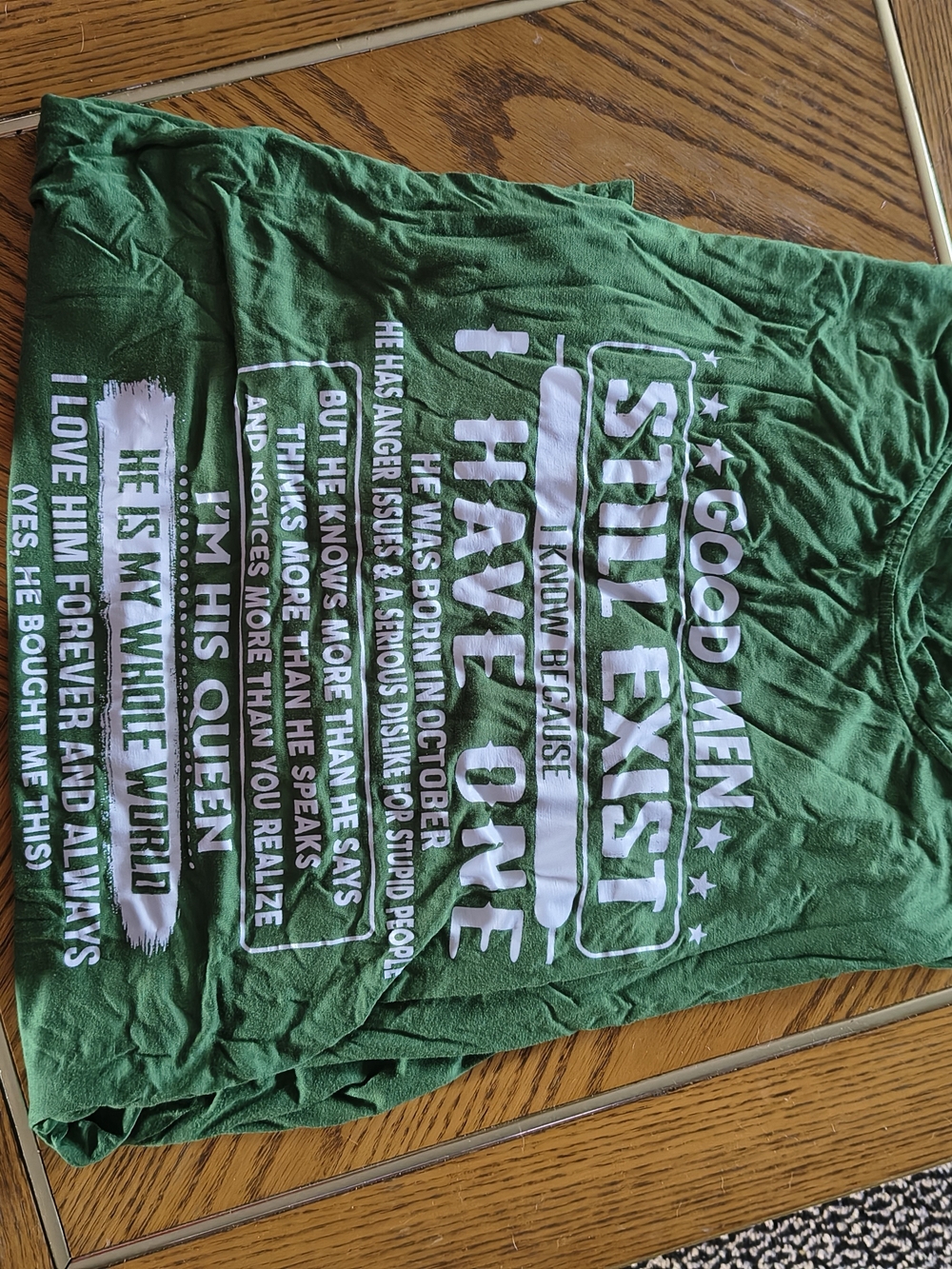 Green Graphic Tee - Good Men Still Exist